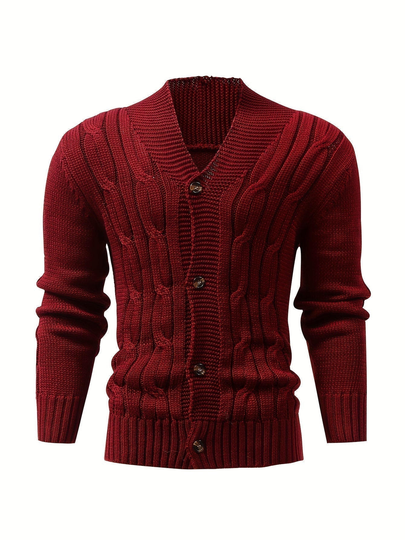 Valenzora | Zopfstrickjacke mit Knöpfen