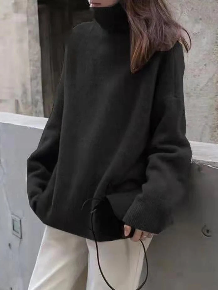 Valenzora – Legerer Kaschmir-Rollkragenpullover für Damen