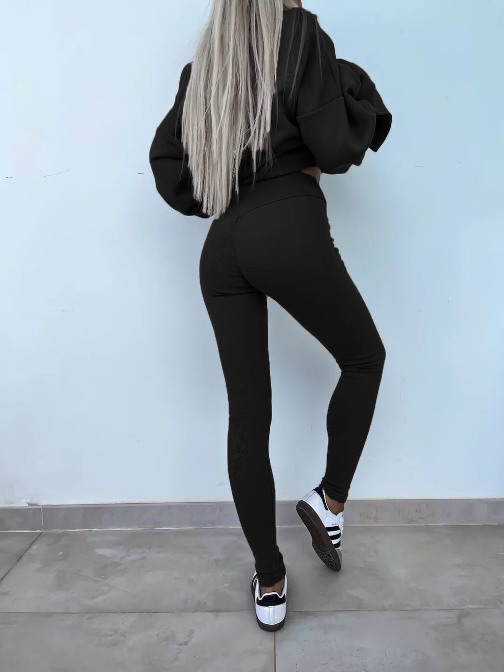 Valenzora | Damen Anzug im Relaxed-Stil mit langen Ärmeln – Winter-Set