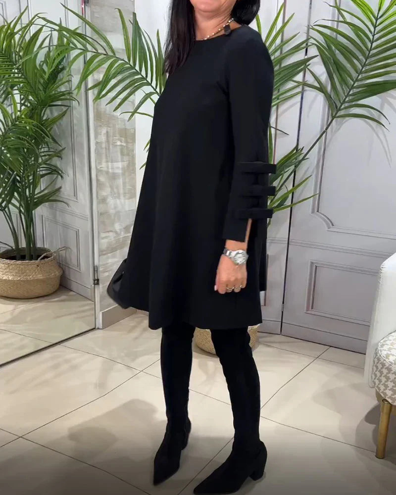 Valenzora | Elegantes langärmliges Kleid