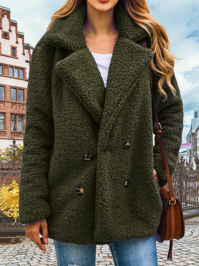 René | Luxury teddy jacket for the cold season
