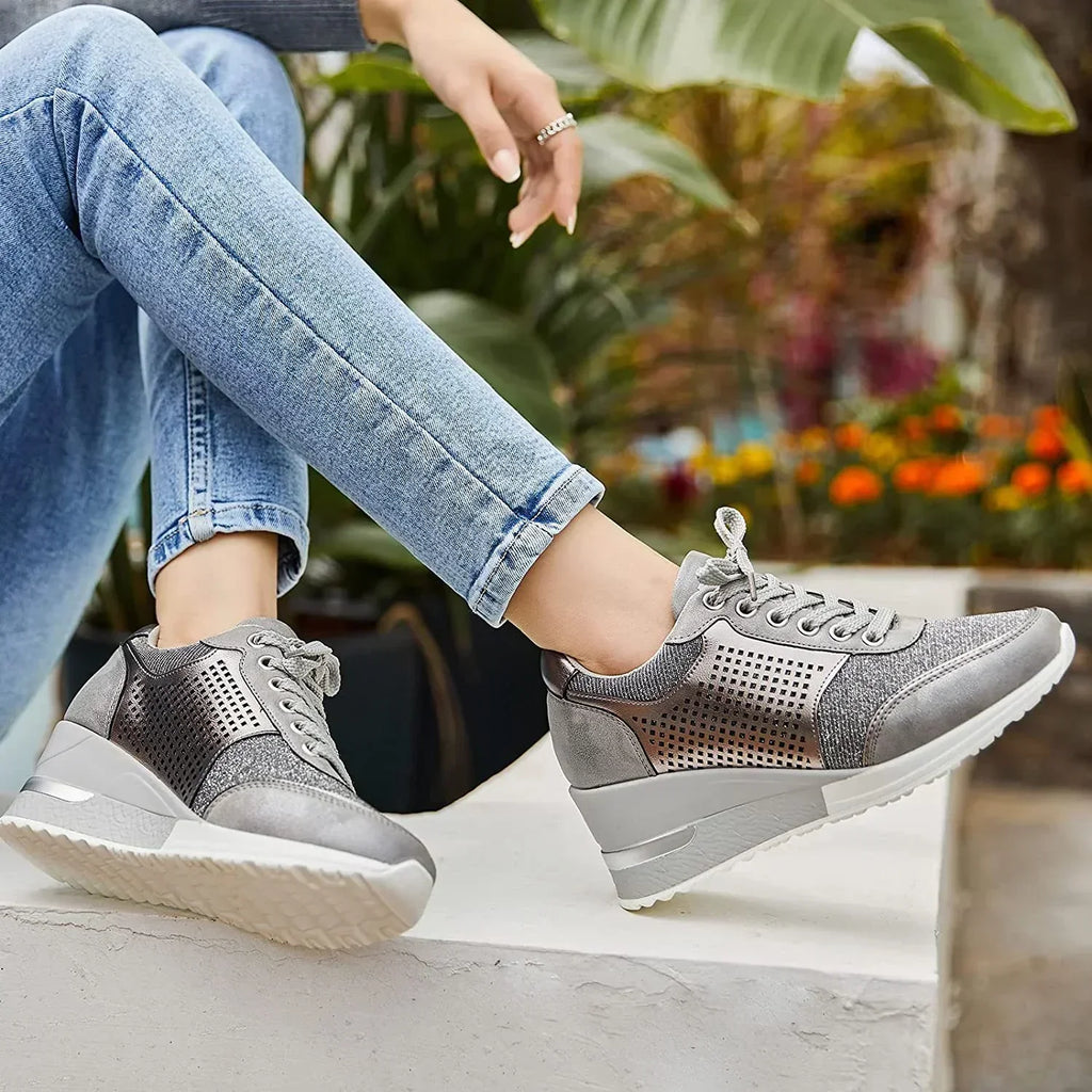Valenzora | Women's Wedge Sneakers