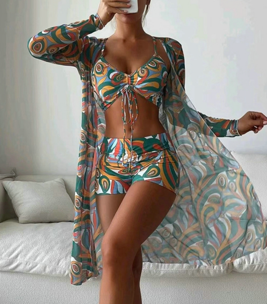 Valenzora 1-teiliger Bikini-Set | Demi-Set