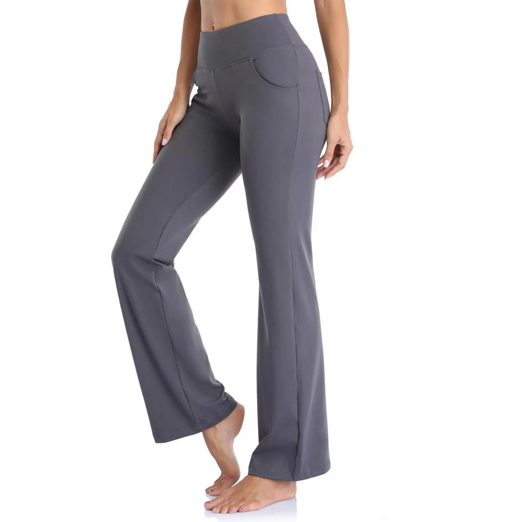 Valenzora | Sportliche Schlaghose mit hoher Taille