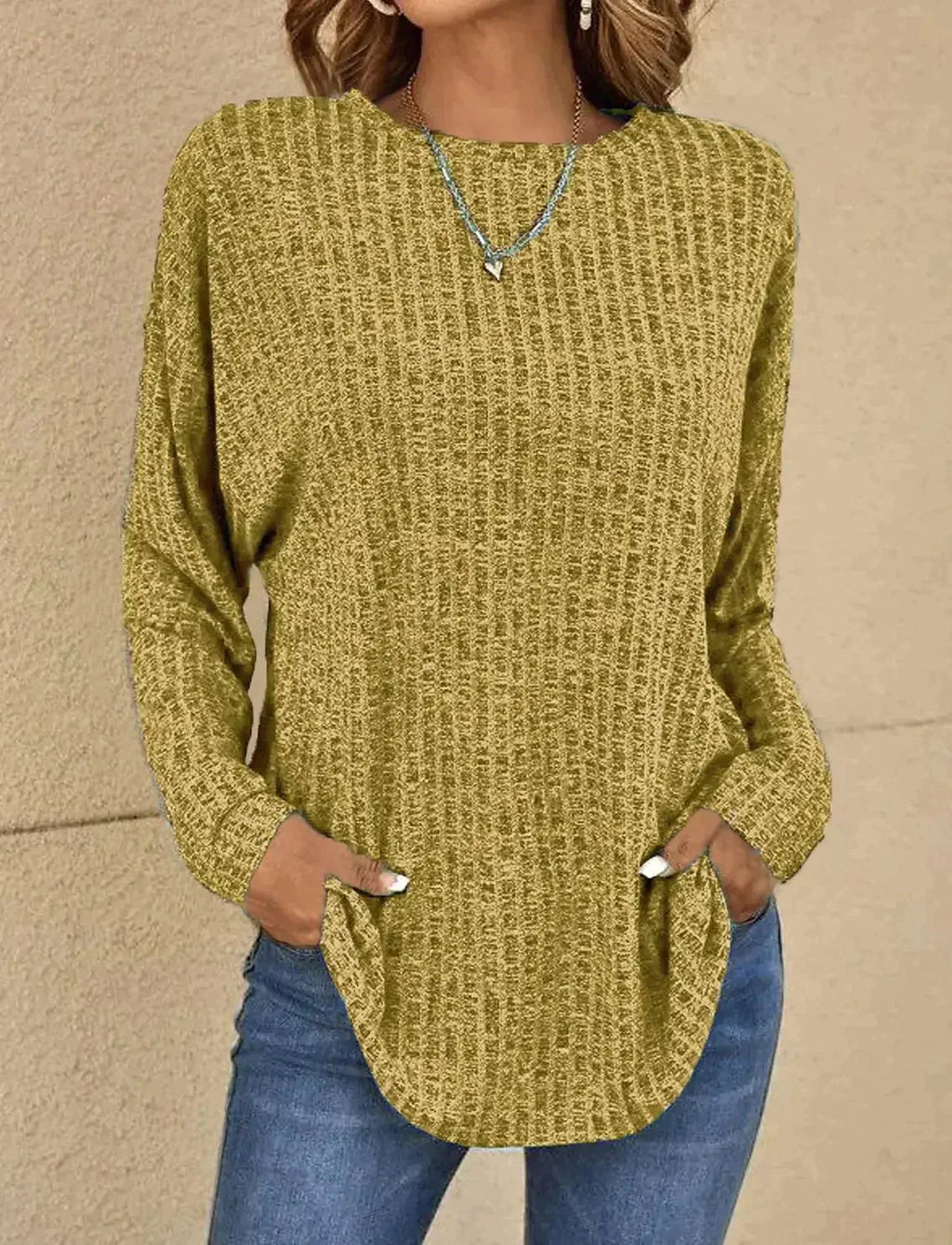 Amara™ - Relaxed textured sweater