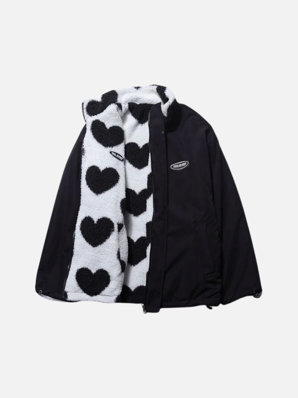 Valenzora | Fleece-lined zip-up jacket