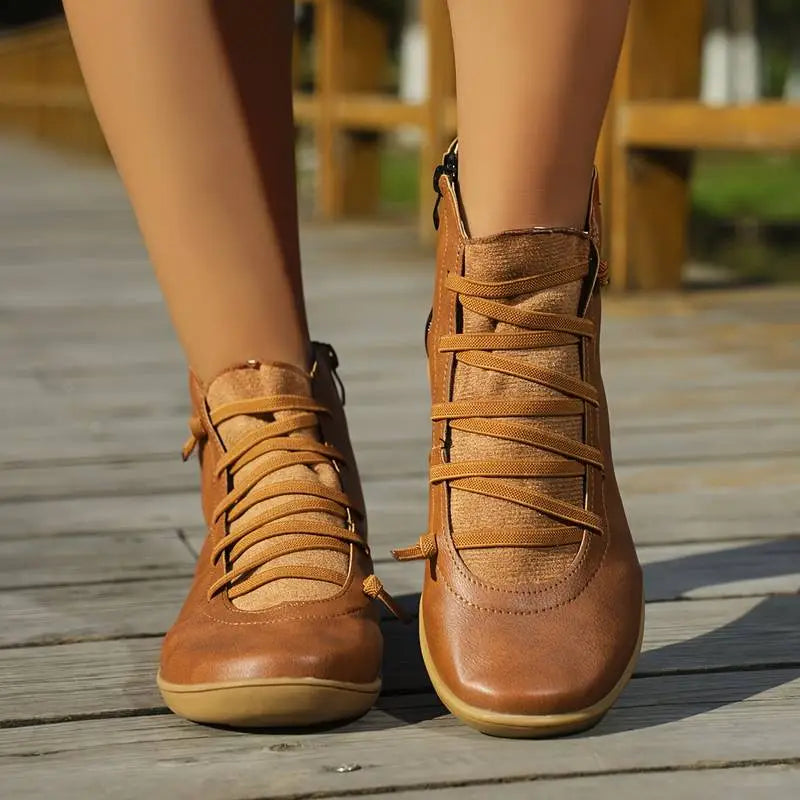 Valenzora – Legere Schnürstiefeletten für Damen