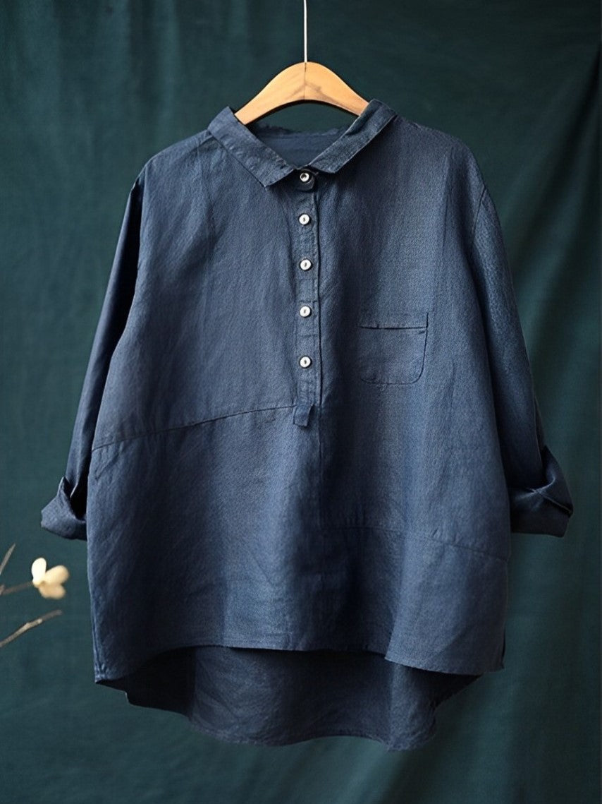 Valenzora | Stylish long-sleeved shirt for women