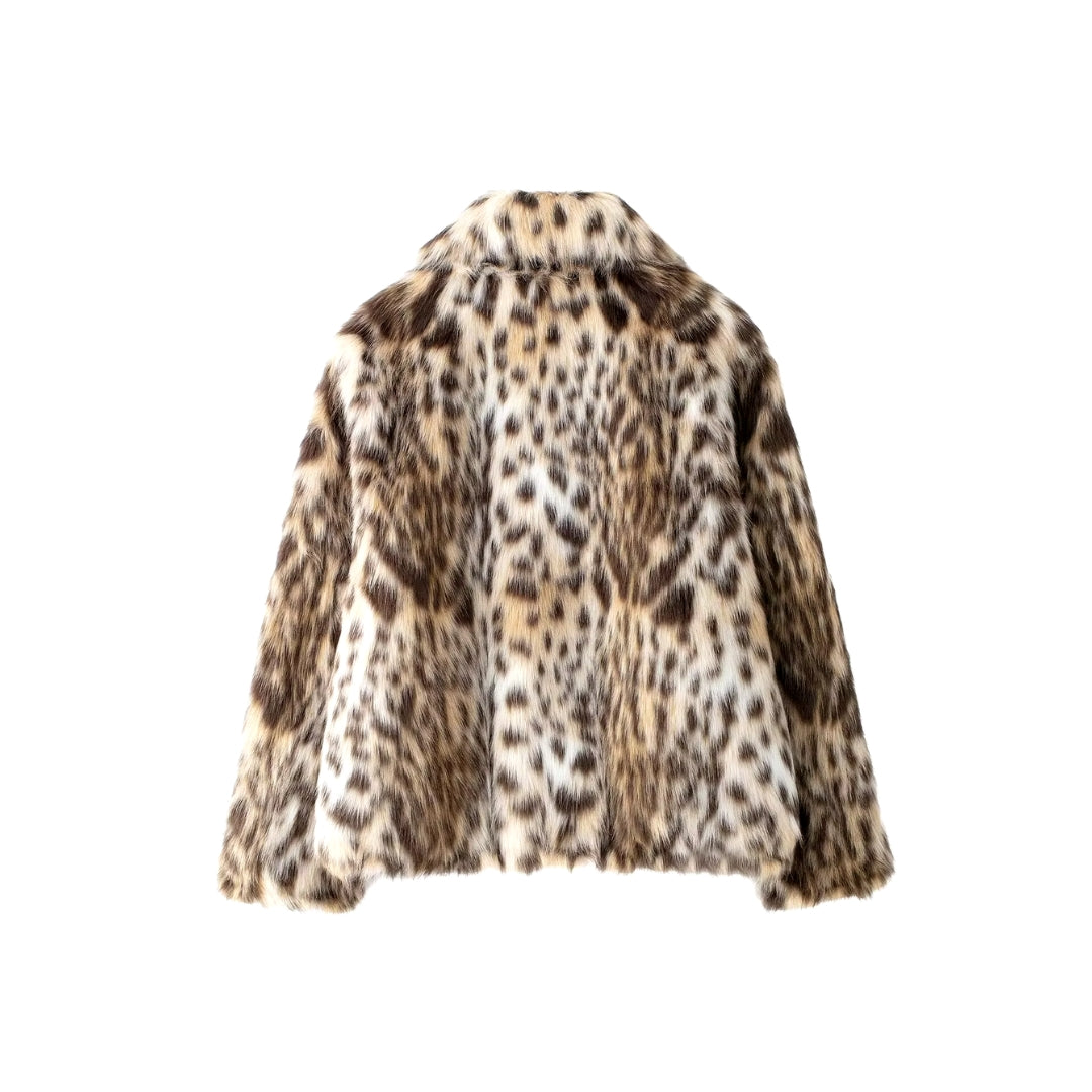Valenzora | Fluffy Fur Jacket for Winter