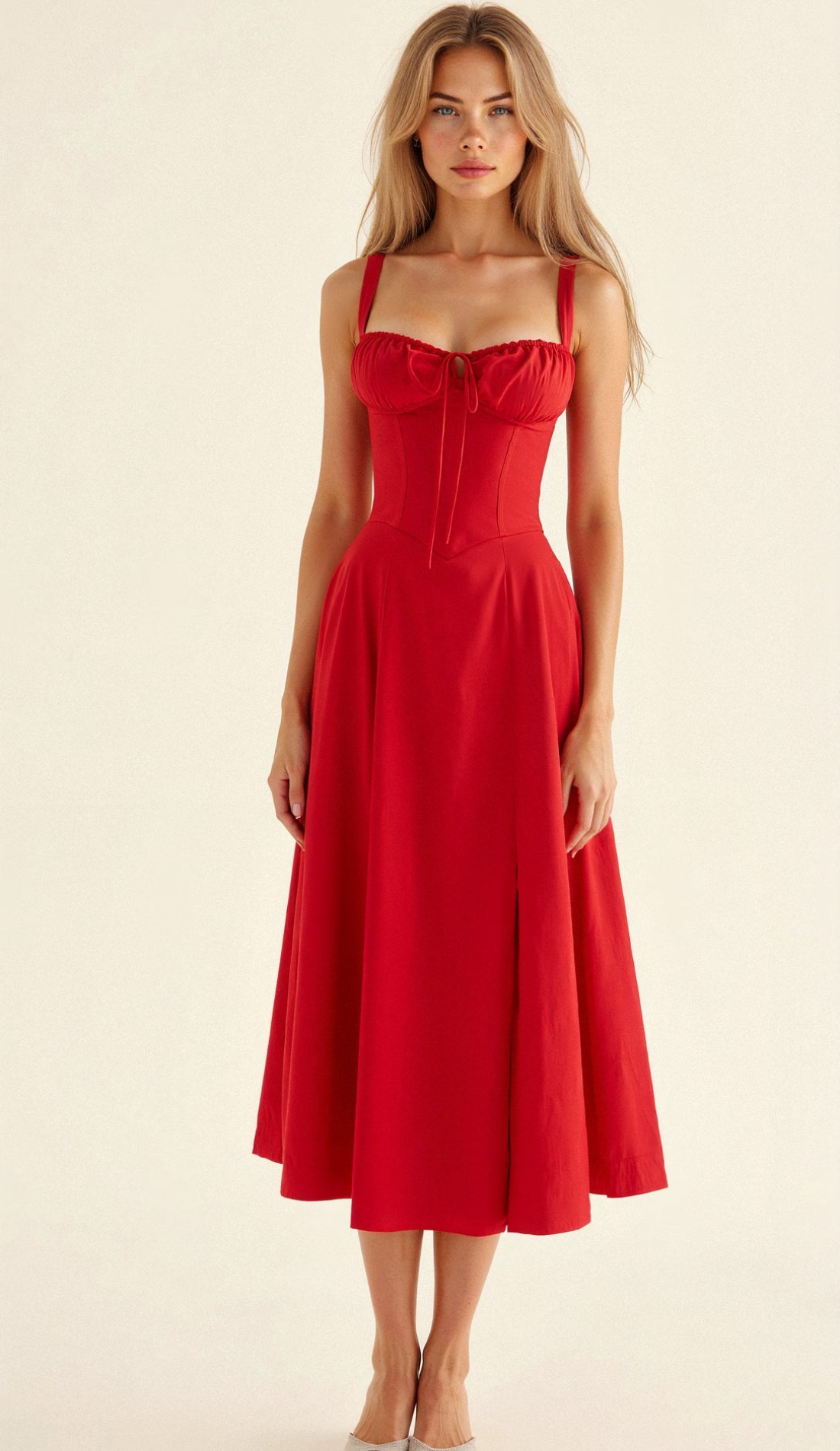 Valenzora | Geblümtes Midikleid für Damen