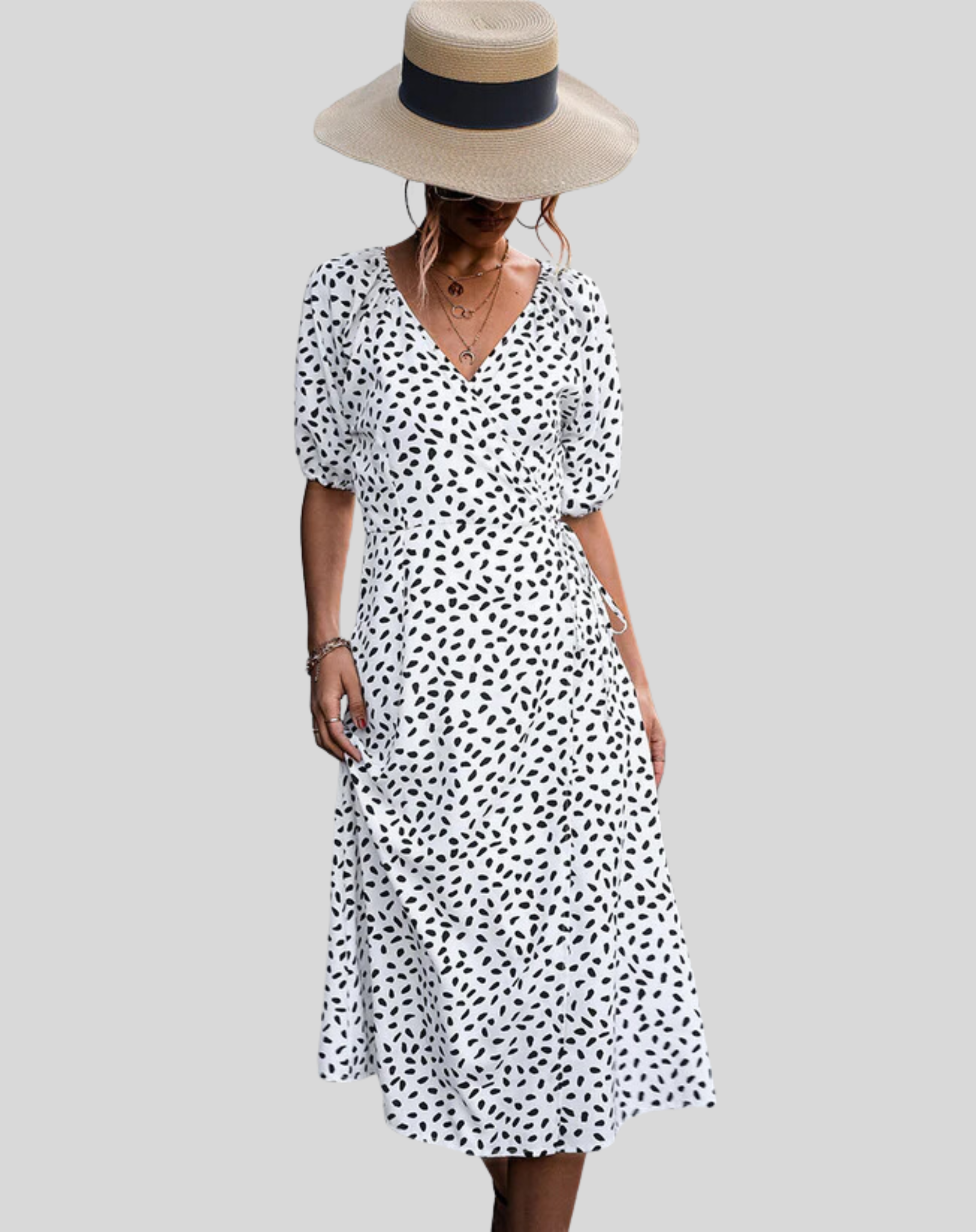 Zoë - Elegant midi dress