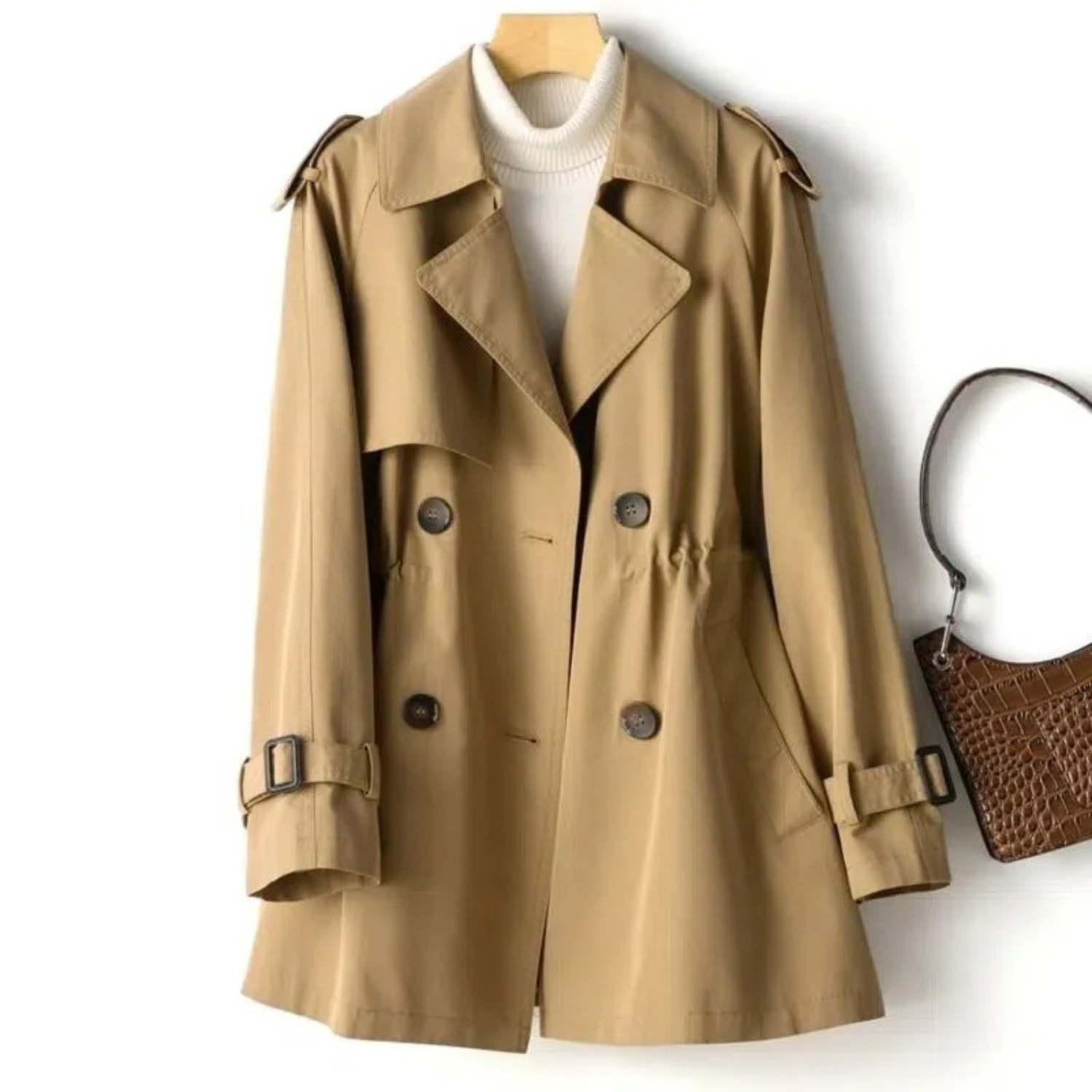Valenzora | Casual women's trench coat