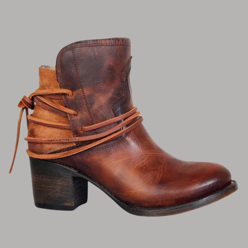 Valenzora | Ankle boots with strap details