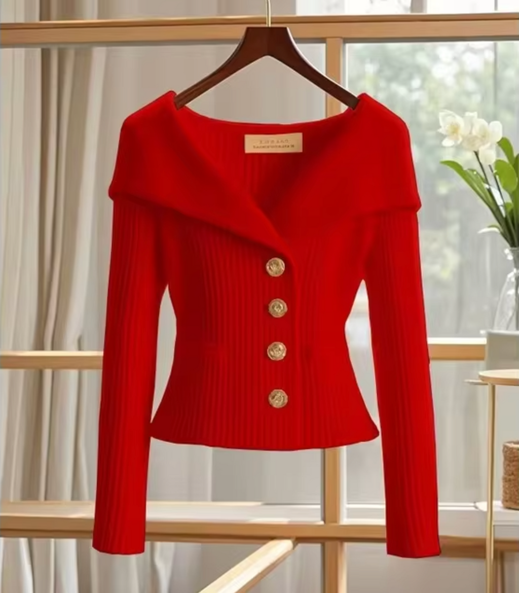 Valenzora | Kurze Strickjacke