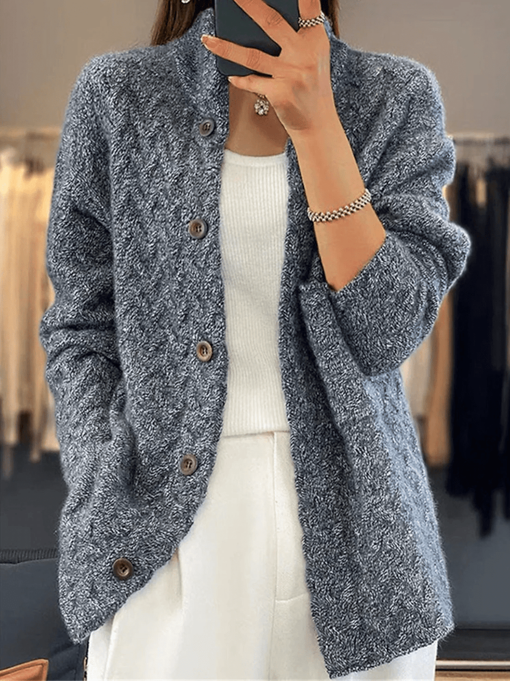 Valenzora | Lightweight Knit Cardigan for a Relaxed Everyday Style for Women