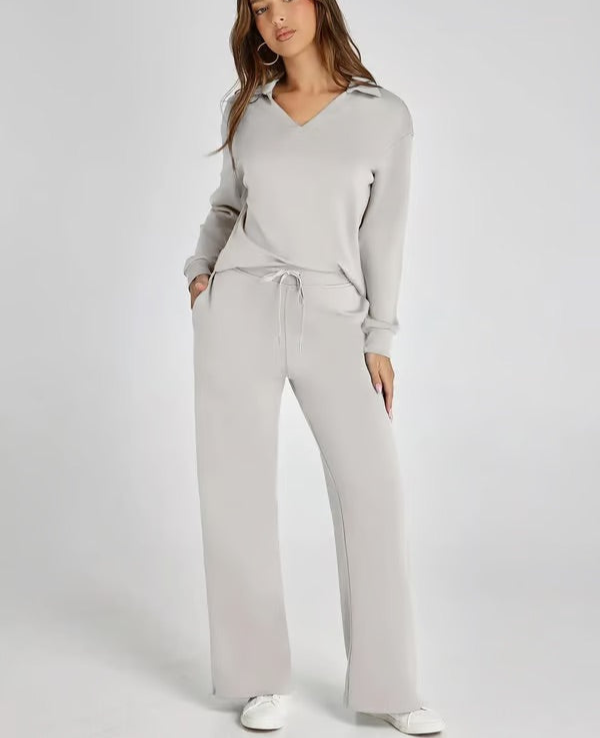 Valenzora | Women's Two-Piece Set: Comfortable & Trendy Look for Women