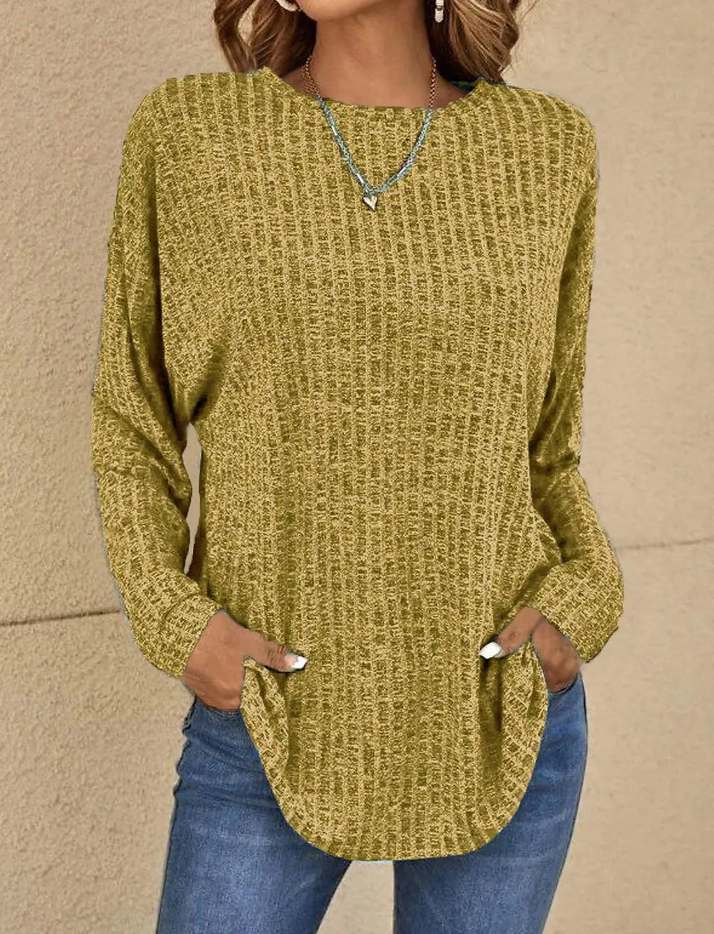 SOLID COLOR EVERY-DAY TOP