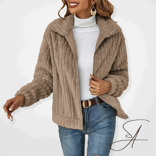 Valenzora | Plush, stylish autumn cardigan