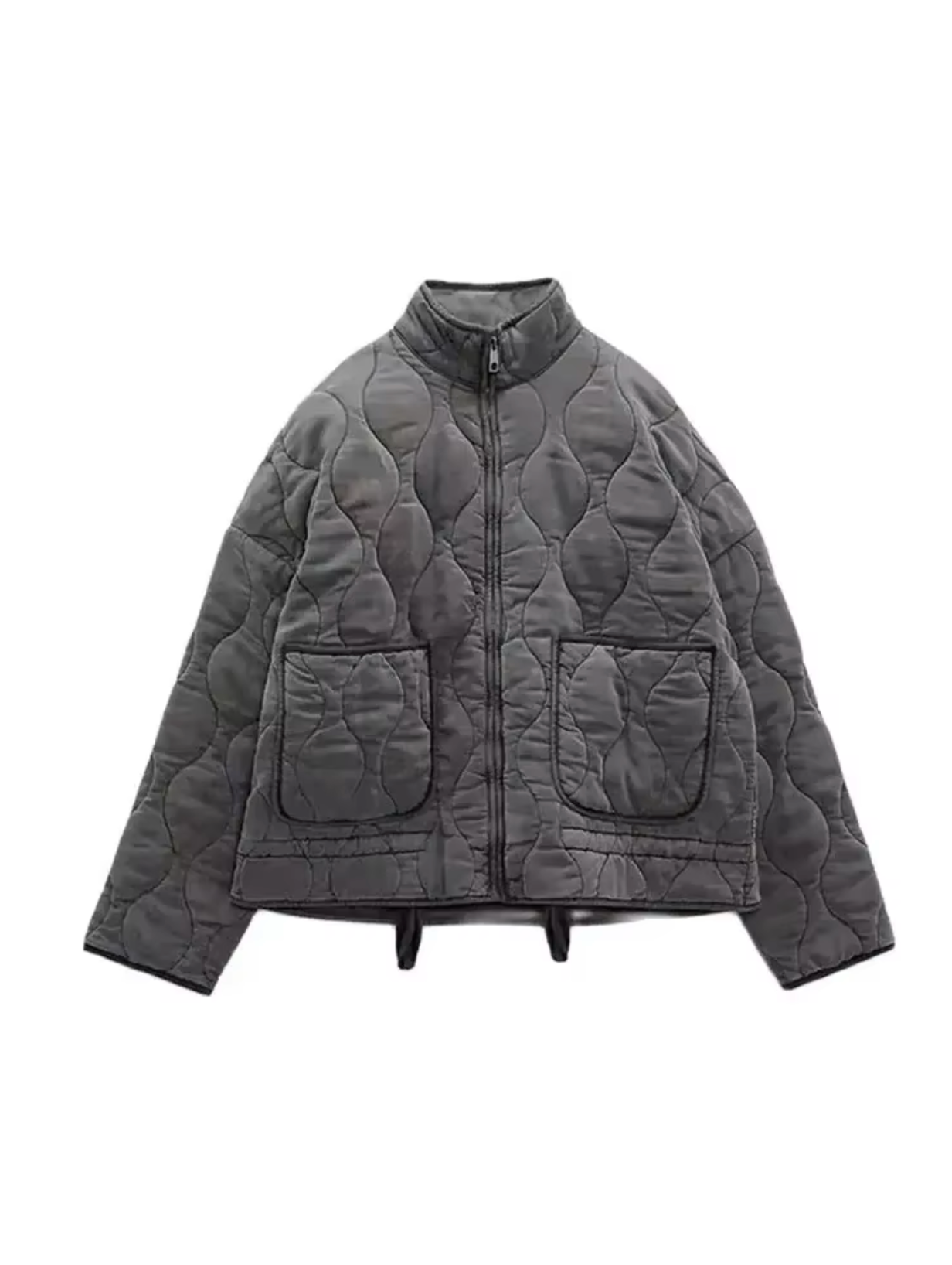 Valenzora | Stylish padded jacket with zipper
