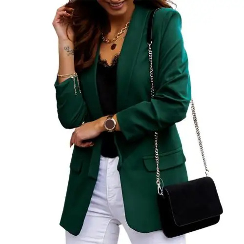 Valenzora | Stylish women's blazers with single button closure, ideal for work