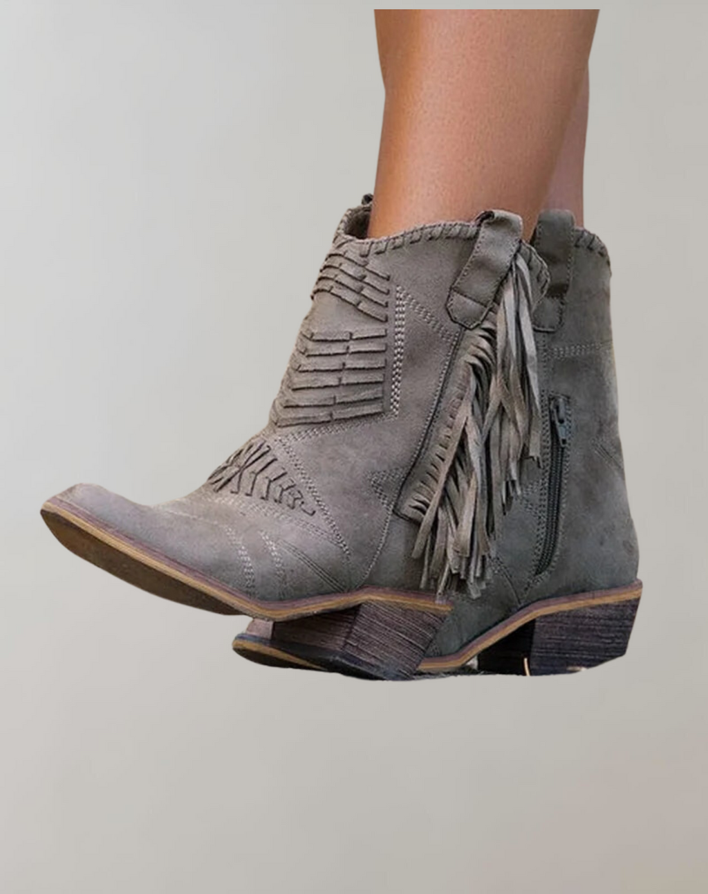 Valenzora | Western cowgirl fringe boots