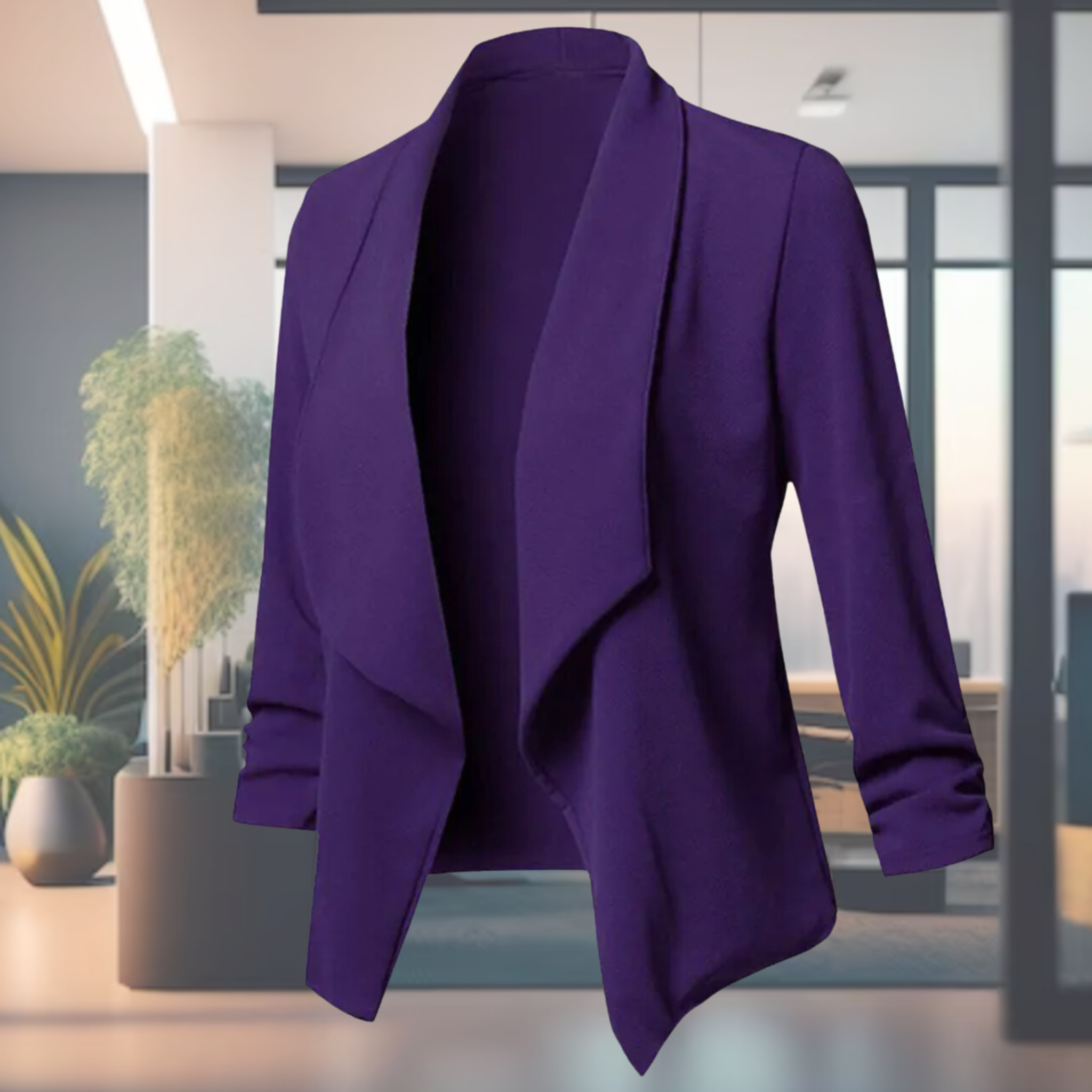 Valenzora | Eleganter, schmal geschnittener Blazer