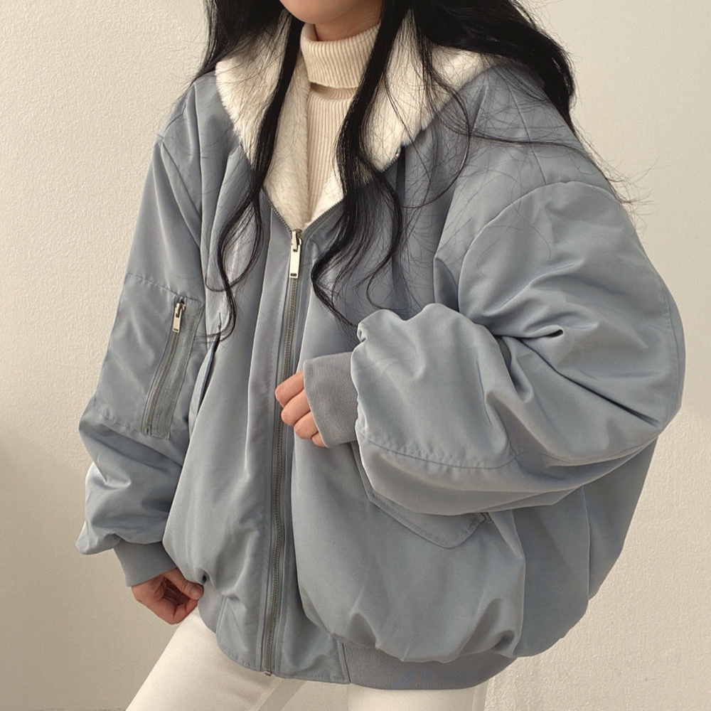 Valenzora Reversible hooded jacket for women