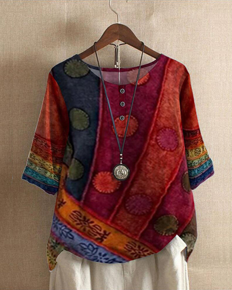 Valenzora | Vintage Boho-Top