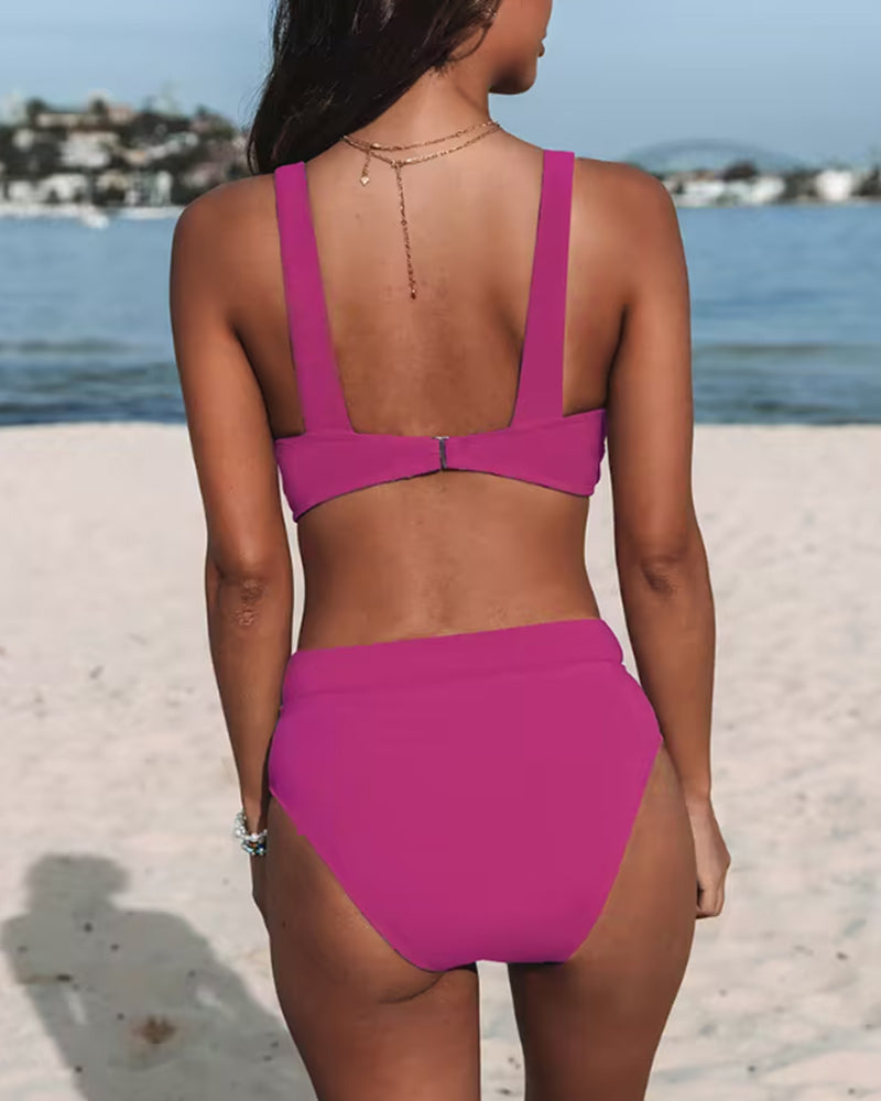 Valenzora | High-waist Bikini Set mit Shaping-Effekt für Damen