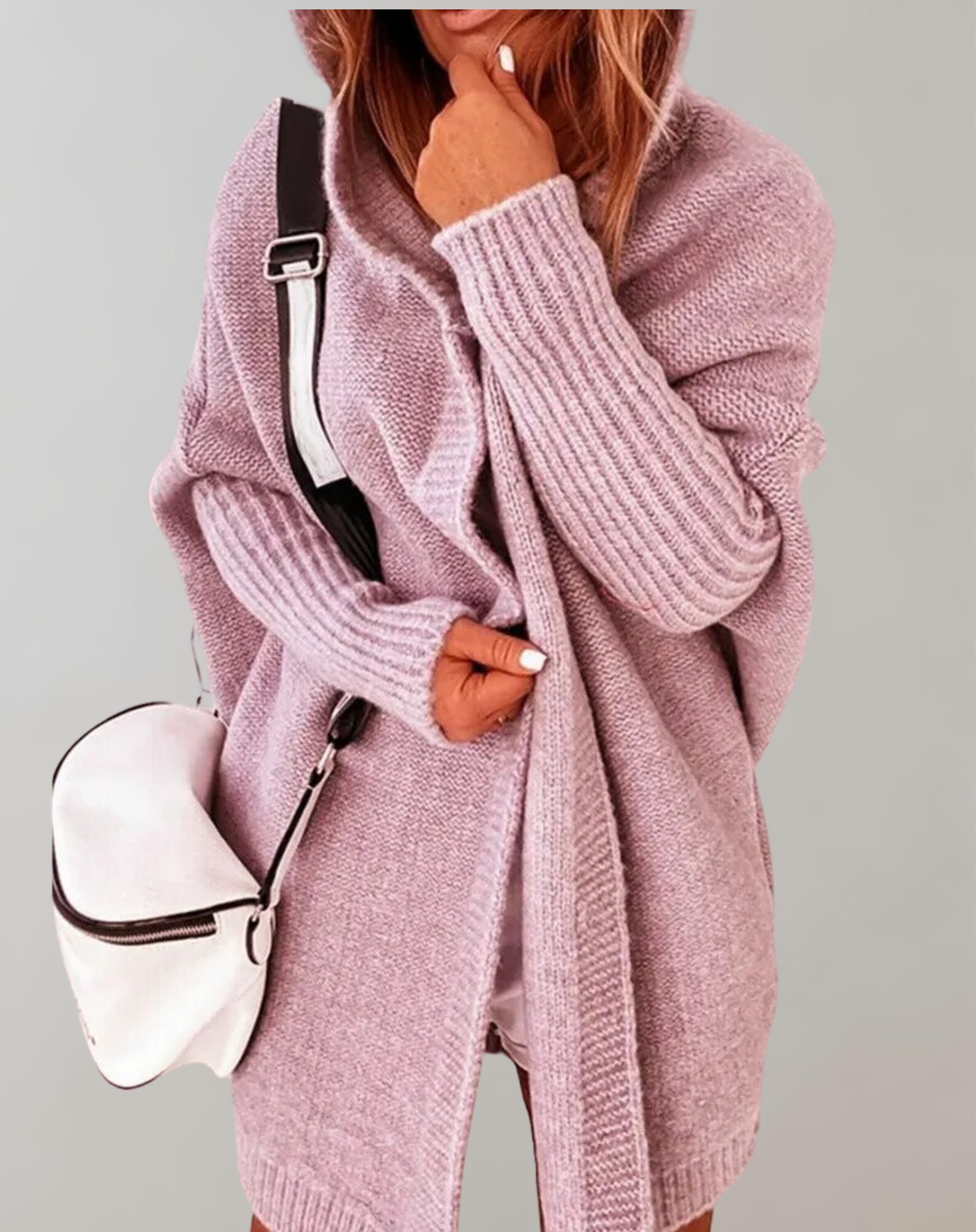 Valenzora | Strickjacke Long Cardigan