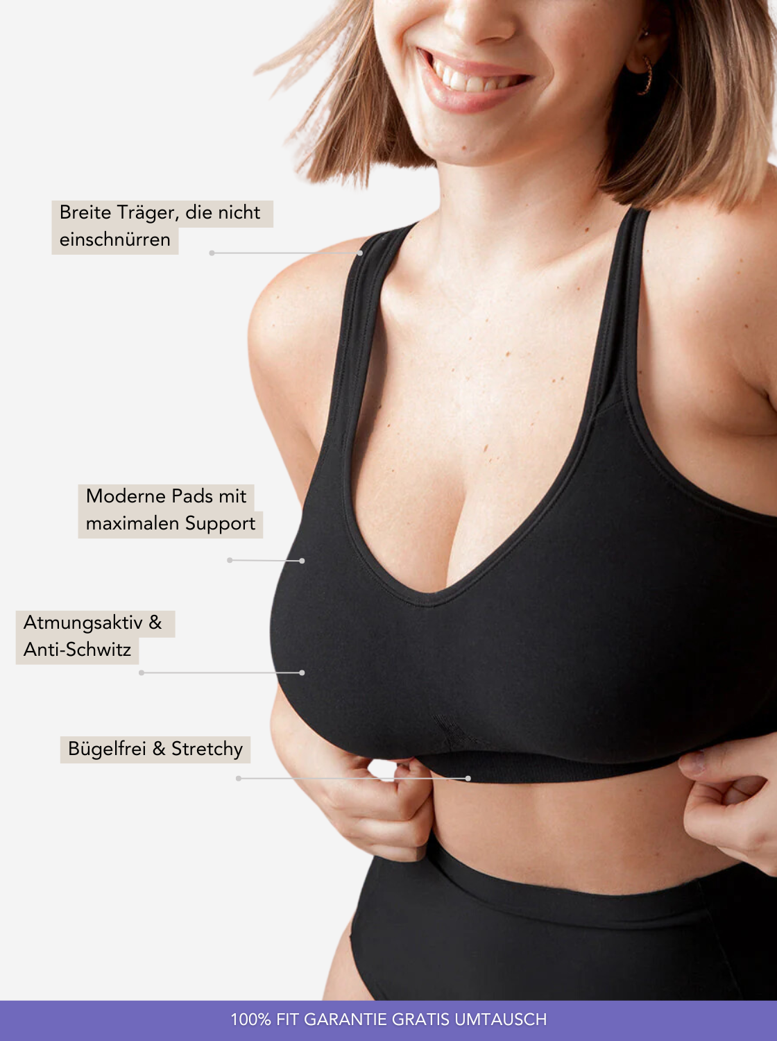 Valenzora | Everyday Non-Wire Shapewear Bra