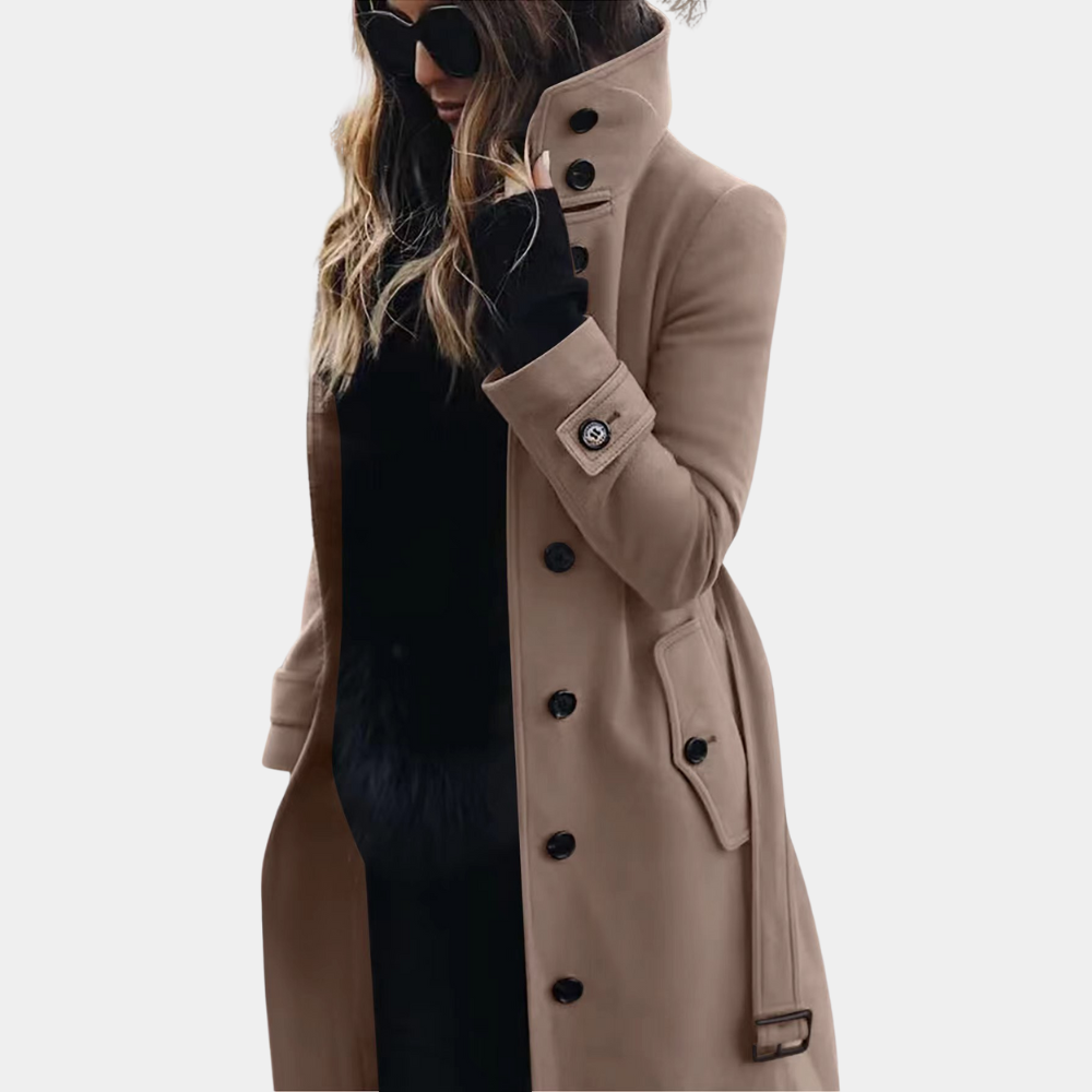 Valenzora | Classic Waterproof Trench Coat for Women Timeless