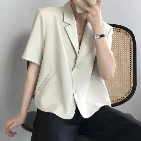 Valenzora | Short-sleeved blazer