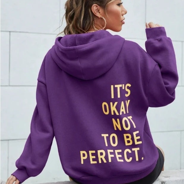 Casual long-sleeved hoodie