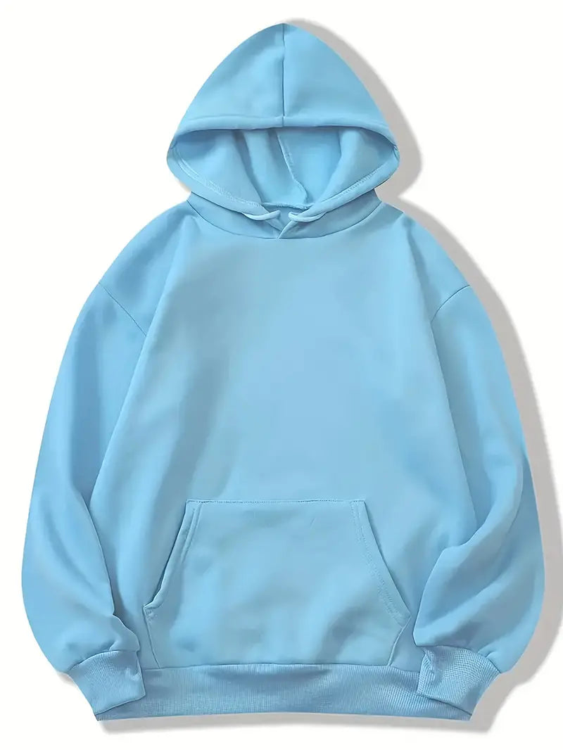 Valenzora | Comfortable solid color women's hoodie with hood