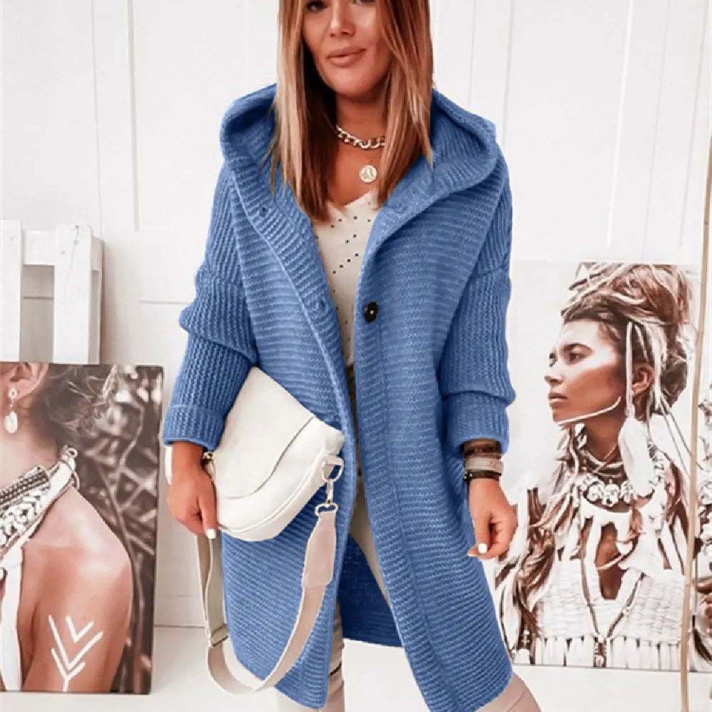 Valenzora – Rubin – Kuschelige Strickjacke