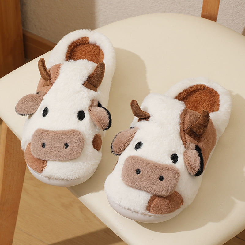 Valenzora | Cow slippers for women