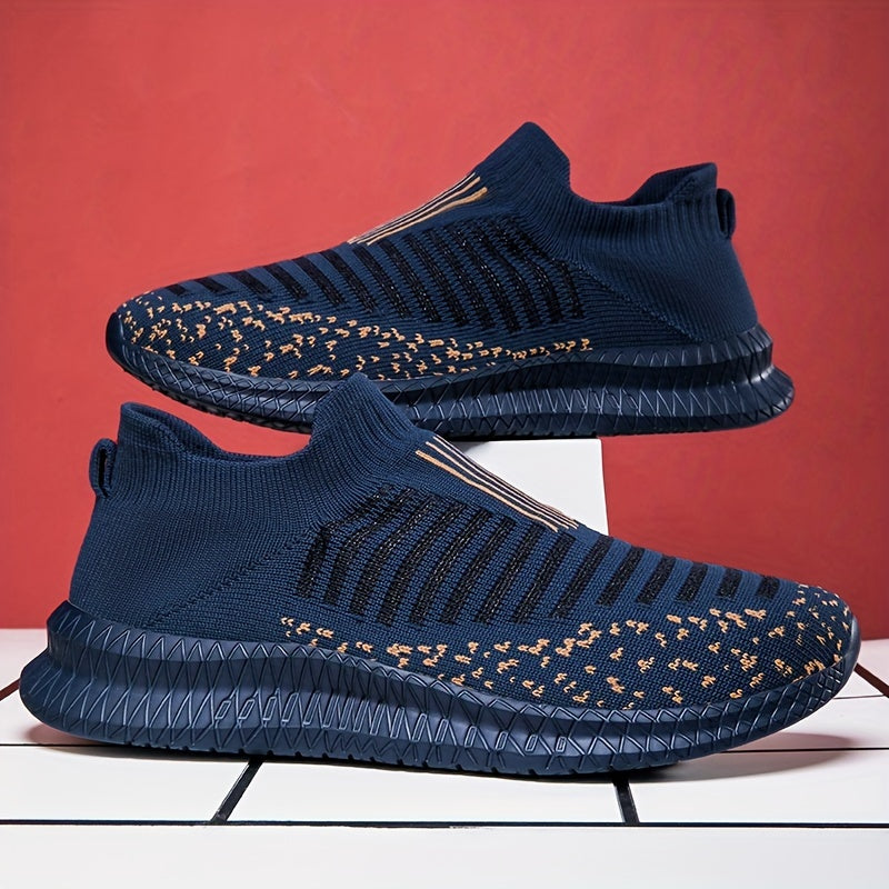 Valenzora | Breathable slip-on sneakers with knit upper