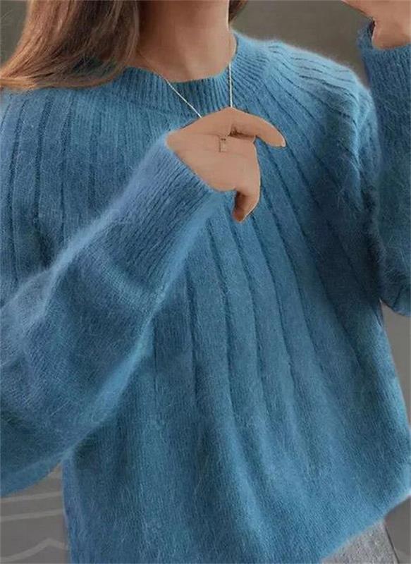 Valenzora | Soft cashmere knit sweater for women - Warm and luxurious