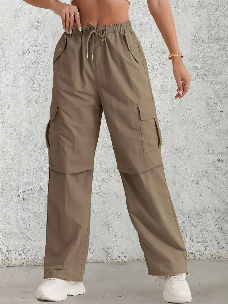 Valenzora | Waist Cargo Pants - Women's Utility Pants