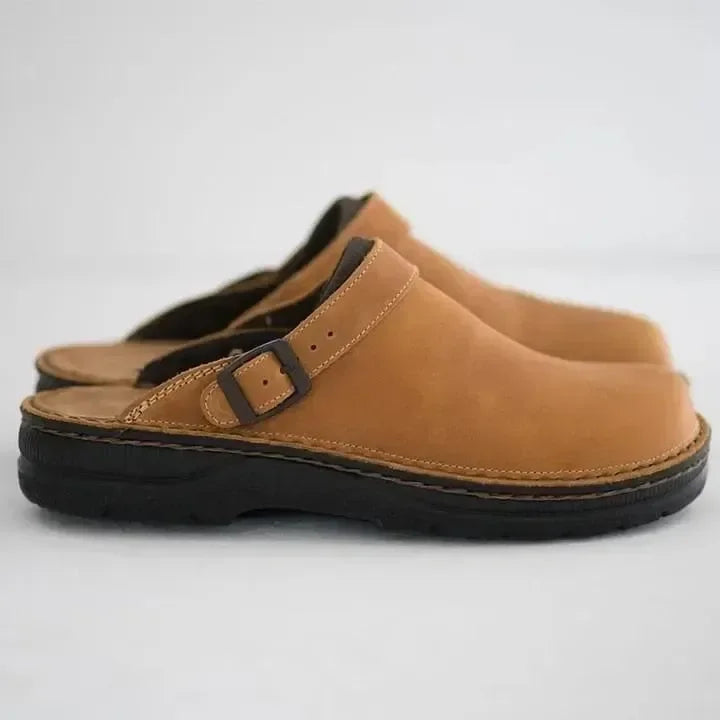 Valenzora | Orthopedic Leather Slippers for Women