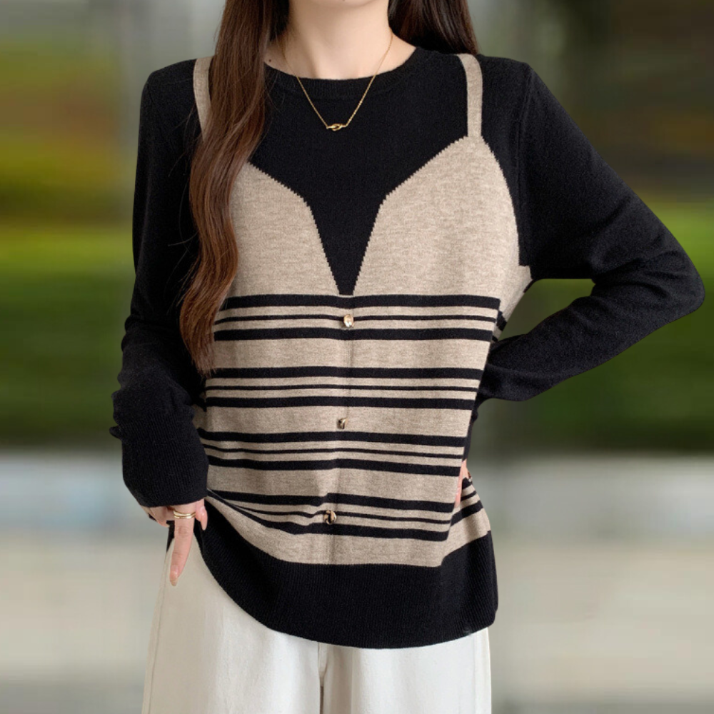 Valenzora | Modischer Strickpullover für Damen