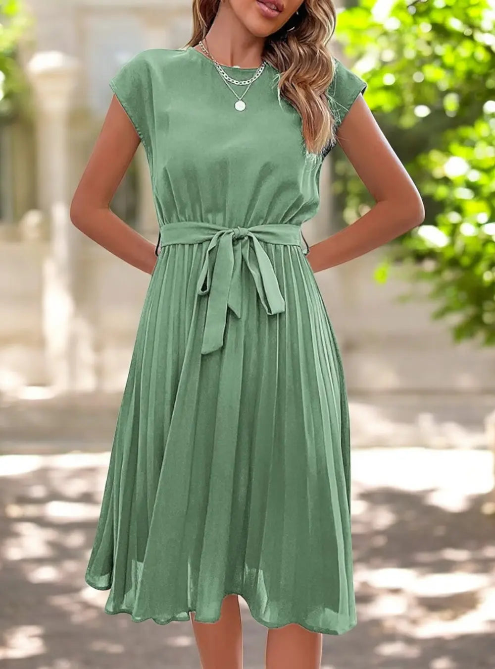 Valenzora | Elegant midi summer dress