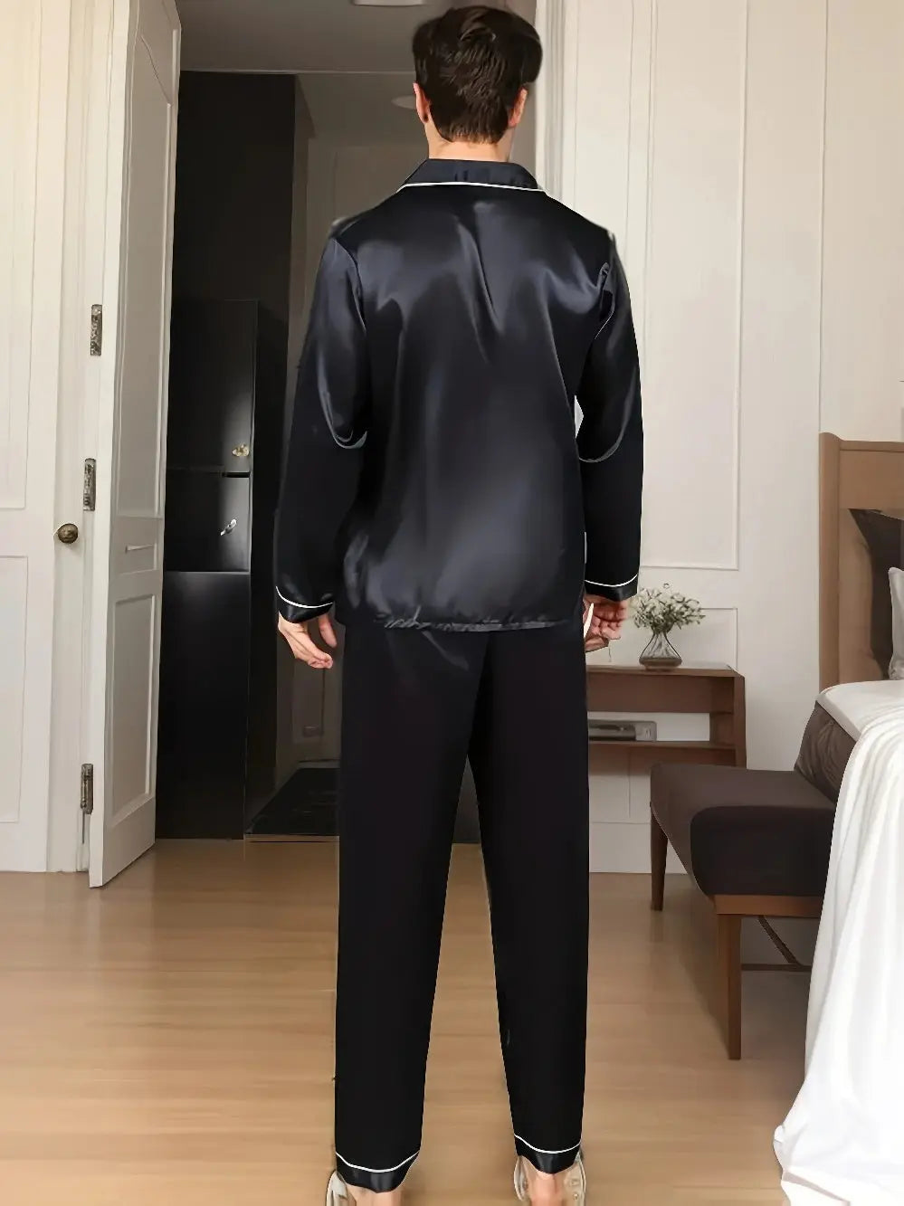 Valenzora | Silk Satin Pyjama Set