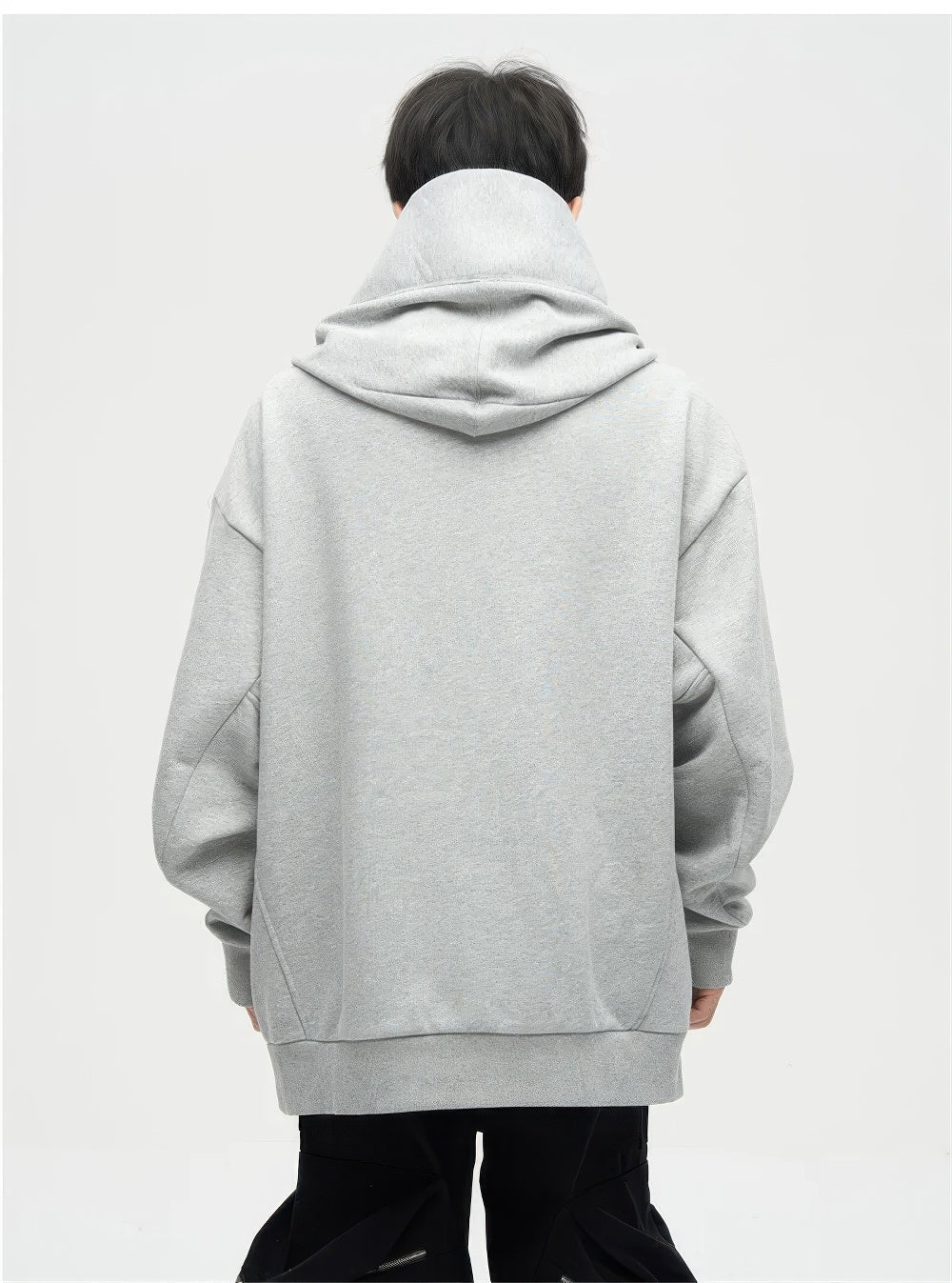 Valenzora | Ninja Rollkragen Hoodie Bequemer und trendiger Kapuzenpullover