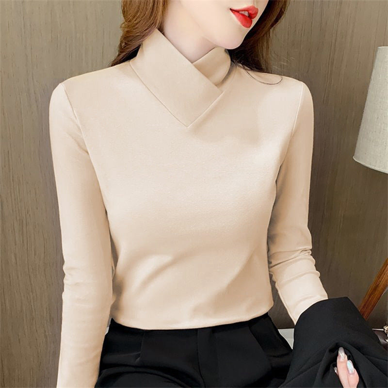 Valenzora | Simple white, elegant T-shirt