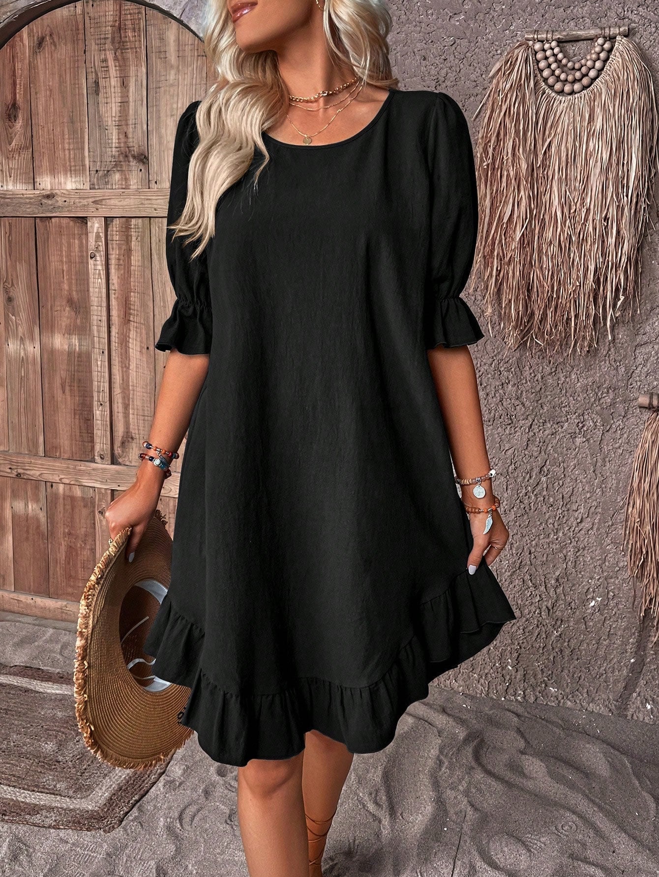 Neyla™ – Trendiges schlichtes Kleid