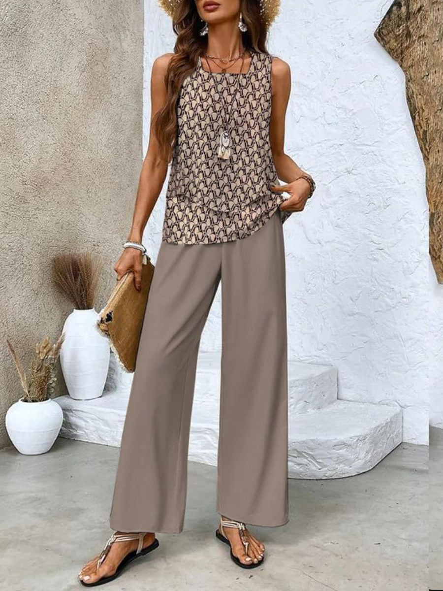 Valenzora | Elegantes zweiteiliges Sommer-Set