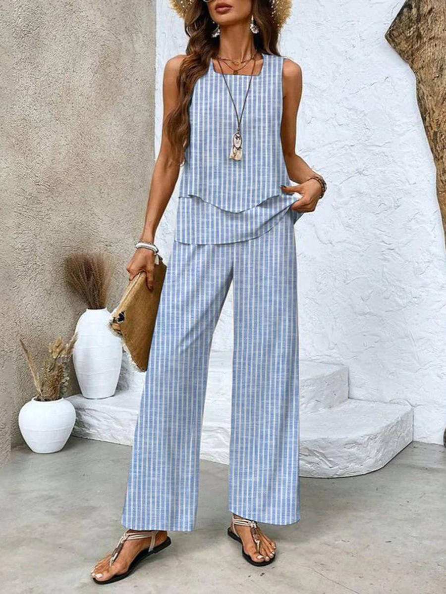 Valenzora | Stylish floral top and pants set