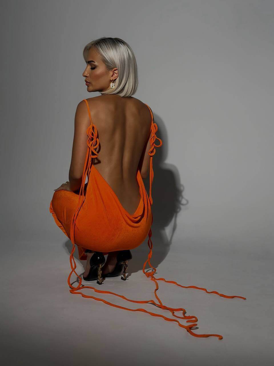 Valenzora | Timeless Bare Back Dress Camisole Dress